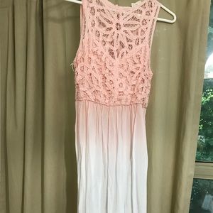 NWT Pink ombré dress (small)